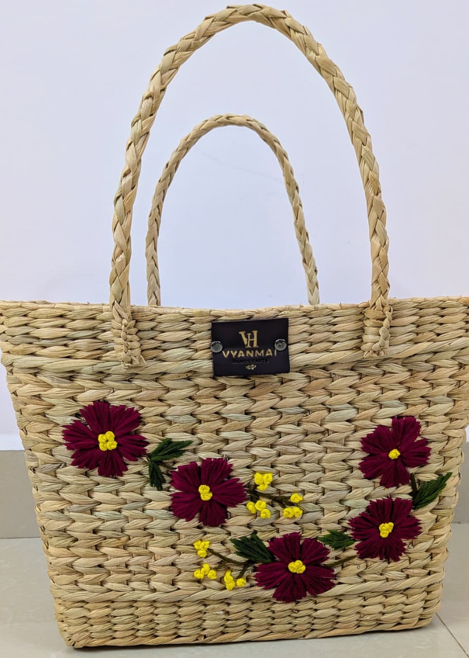 Golden Hour Woven Tote