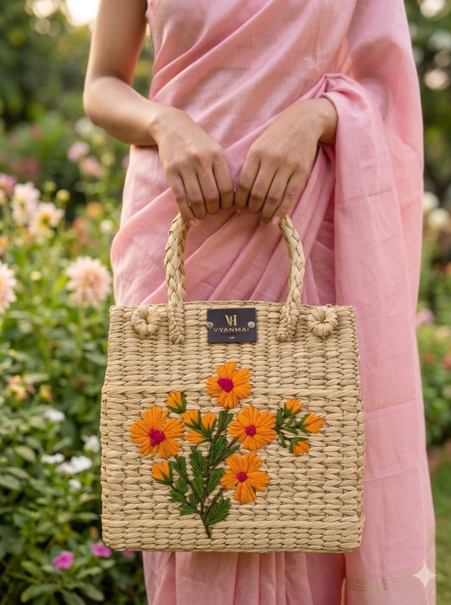 Daisy Charm Garden Tote - alternate view